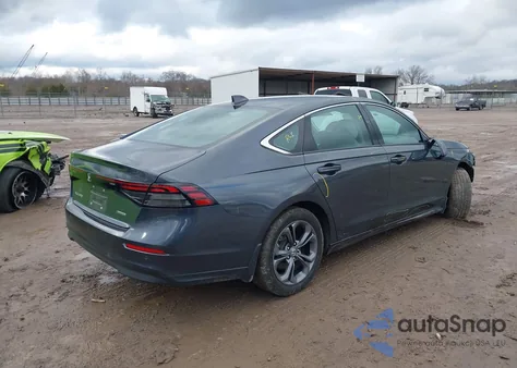 2025 Honda Accord Hybrid Ex-L from USA, damaged, VIN 1HGCY2F66SA006171